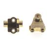 4pcs Brass Front and Rear Axle Mount Set Suspension Links Stand Holder 8227 Compatible with RC Car Parts 1 10 Scale Models for Part Number 8227 view 4