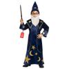 Morph Wizard Costume Kids, Boys Wizard Costume, Toddler Sorcerer Costumes, Boys Halloween Costume, S (4-6Y) view 1