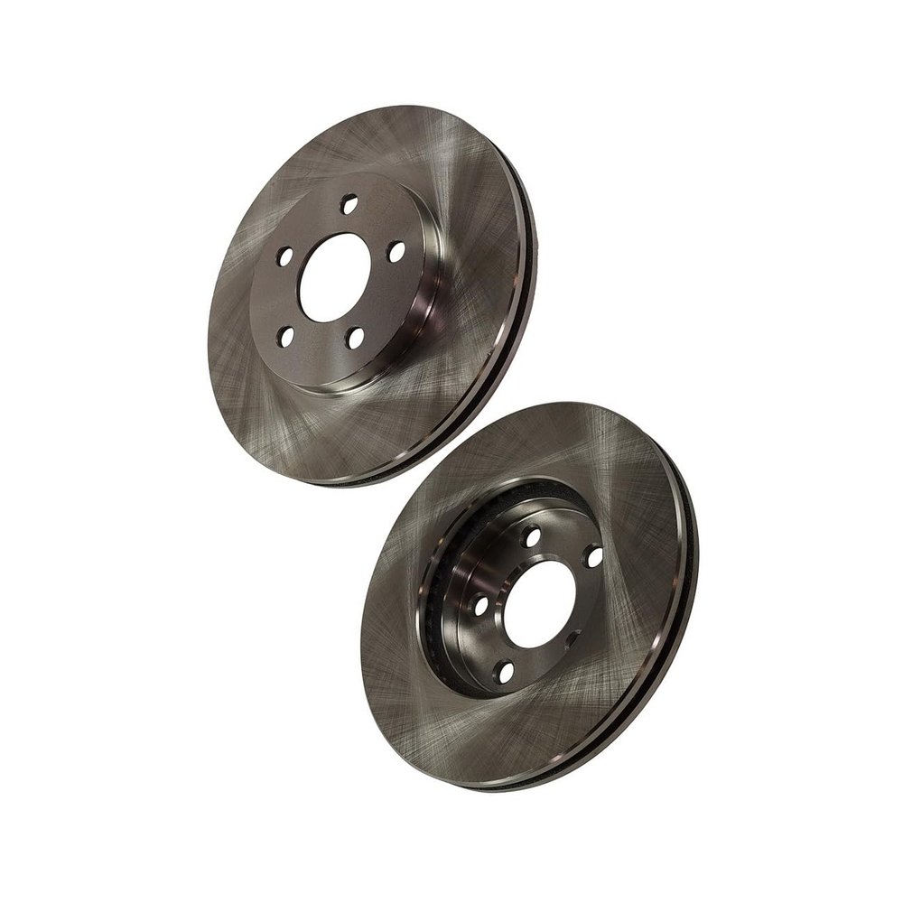 Compatible with Front Disc Rotors For 2000-2005 For Dodge For Neon Rear Drum PrCars55254