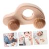 CIMAXIC Wooden Push Car Grasping Educational with Smooth Rounded Edges Lightweight and Safe for Newborns and Easy Grip Handheld for Early Development view 3