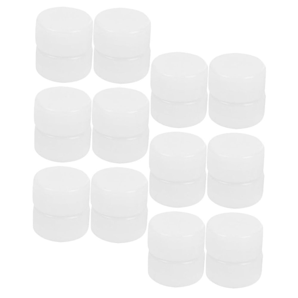 COOLHIYA 50Pcs Plastic Ring Boxes Rattle Noise Makers for Playthings Squeaker Inserts for DIY and Pet Accessories