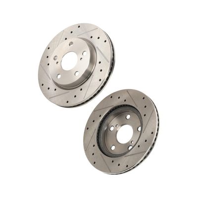 Compatible with Front Disc Rotors For Toyota For Rav4 For Prius For V For Scion For Xb For Lexus For Hs250H 2010-2012 PrCars54195