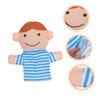 FELTECHELECTR Family Hand Puppet for Soft Realistic Storytelling for Creative Role Play and Emotional Expression Comfortable Educational Puppet for Bedtime Stories and Imaginative Play view 2