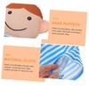FELTECHELECTR Family Hand Puppet for Soft Realistic Storytelling for Creative Role Play and Emotional Expression Comfortable Educational Puppet for Bedtime Stories and Imaginative Play view 3