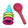 BCOATH Beach Sand Ice Cream Sand Mold with Scoop Creative Seaside Sandcastle Tools for Boys and Outdoor Play Birthday view 1