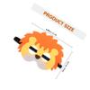 BCOATH 12pcs Felt Animal Masks Lightweight Cartoon Face Coverings for Halloween Party Cosplay Costume Accessories Reusable Decorative Masks view 2