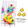 FELTECHELECTR 3 Pcs Cartoon Dog Wind up Car Toys for Boy Girl, Plastic view 4