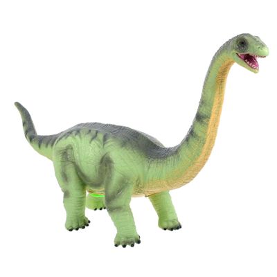 KONTONTY Realistic Vinyl Dinosaur Figurine Jumbo Simulation Animal Model Cotton-Filled Dinosaur Cognitive Learning Decoration