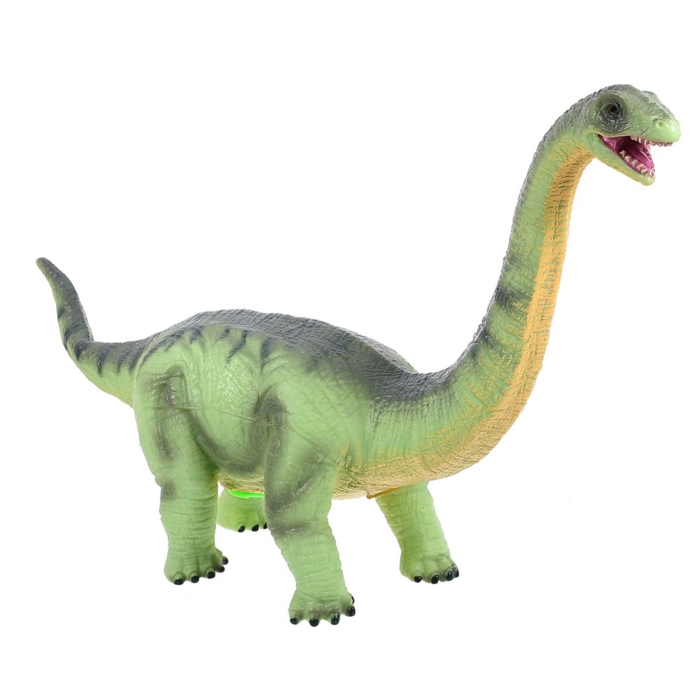KONTONTY Realistic Vinyl Dinosaur Figurine Jumbo Simulation Animal Model Cotton-Filled Dinosaur Cognitive Learning Decoration