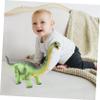 KONTONTY Realistic Vinyl Dinosaur Figurine Jumbo Simulation Animal Model Cotton-Filled Dinosaur Cognitive Learning Decoration view 3