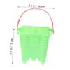 BCOATH 6pcs Beach Set Plastic Sand Castle Kit with Shovel and Bucket in Safe Backyard and Beach Sand Random Color view 2
