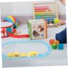 HAKIDZEL Electric Train Set for Transformable Motorized Rail Track Plaything with Construction Festive Desktop Ornament Educational and Interactive Gift for Boys view 2