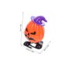 Gogogmee 6PCS Halloween Wind-up Pumpkin Bulk for Party Favors Small Abs Clockwork Figurines with Walking Motion Safe Halloween Accessories for Goody Bags and Prizes view 2