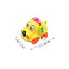 HAKIDZEL 3 Pcs Creative Cartoon Dog Pattern Wind-up Car for Safe Abs Clockwork with Smooth Edges Easy Handling for Boys Develop Attention and Play Fun Random Color view 2