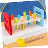 CONGARTENO 2Pcs Hammer Whacking for Interactive Pounding Bench with Mallet Construction Motor Skill Development Educational Cognitive Play view 4