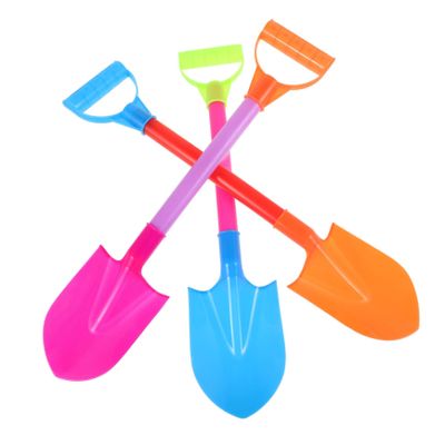 BCOATH 3Pcs Sand Shovel Snow and Beach Digging Tools for Boys Outdoor Play Random Colors Random Color