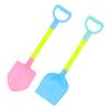 BCOATH 4pcs Beach Set Plastic Sand Shovels Dredging Tools for Sandbox Backyard Outdoor Fun Random Color view 1