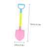 BCOATH 4pcs Beach Set Plastic Sand Shovels Dredging Tools for Sandbox Backyard Outdoor Fun Random Color view 2