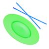BRIGHTFUFU Plastic Juggling Plates with Sticks for Balance Skills and Circus Performances Smooth Rotating Spinning Plates for Adults Eye-catching Circus Props for Coordination Development view 1
