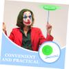 BRIGHTFUFU Plastic Juggling Plates with Sticks for Balance Skills and Circus Performances Smooth Rotating Spinning Plates for Adults Eye-catching Circus Props for Coordination Development view 3