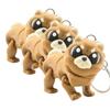 3-Pack of Grumpy Chow Chow Dog Keychains - Articulated Fluffy Dog | Poseable Figurine | Unique Gifts - 3D Printed in Canada view 1