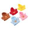 FELTECHELECTR 5pcs Bear Doll Clothing for Plush Dolls Includes Hoodie Shirts DIY Stuffed Animal Apparel for Custom Outfits and Multi-Occasion Wear view 1