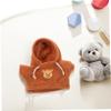FELTECHELECTR 5pcs Bear Doll Clothing for Plush Dolls Includes Hoodie Shirts DIY Stuffed Animal Apparel for Custom Outfits and Multi-Occasion Wear view 4