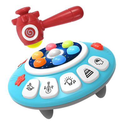KOMBIUDA Whack Pounding Hammering Educational Game for Over Early Developmental Interactive Plaything Enhancing Hand-Eye Coordination and Fine Motor Skills Plastic Construction