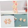 BCOATH 10 Pcs Wooden Dreidels Spinning Tops for Natural Wood Gyro for Hand-Eye Coordination Smooth Stable Spin Educational Craft for Boys and Party Fun view 3