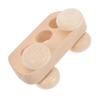CONGARTENO Wooden Push Car for Boy Girl Grasping Educational Plaything Smooth Sanded Edges Lightweight with Movable Wheels and Built Grip Point for Sensory Development view 1