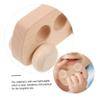 CONGARTENO Wooden Push Car for Boy Girl Grasping Educational Plaything Smooth Sanded Edges Lightweight with Movable Wheels and Built Grip Point for Sensory Development view 3
