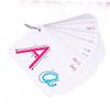 BCOATH 2 Sets Double-Sided Letter English Cards for Colorful Literacy Flashcards with Smooth Surface and Portable Educational Spelling for Preschool Learning and Vocabulary Building view 3
