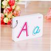 BCOATH 2 Sets Double-Sided Letter English Cards for Colorful Literacy Flashcards with Smooth Surface and Portable Educational Spelling for Preschool Learning and Vocabulary Building view 4