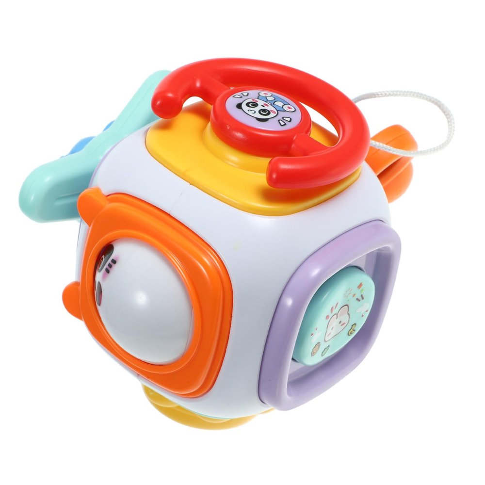 Gogogmee Montessori Busy Cube Airplane for Early Learning Sensory with Fine Motor Skill Development Lightweight Travel for Hand-Eye Coordination and Cognitive Growth