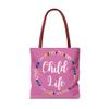 Child Life Tote Bag - Friendship Bracelet Design view 2