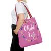 Child Life Tote Bag - Friendship Bracelet Design view 4