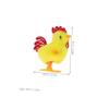 BCOATH 7pcs Wind Up Jumping Chick Plush Easter Basket Fillers Hopping Bunny and Rooster Safe Soft Plush for Egg Hunt Party Favor view 2
