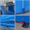 Aquarium Pool PondAbove Ground Round Canvas Fish Pond Pool with Metal Bracket - Easy Installation Children's Fish Tank for Water Irrigation, Outdoor Fun & Relaxation view 4