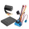 120A Brushless ESC with 3650 2300KV Brushless Motor, Performance RC Motor ESC Kit, Program Card Included for 110: RC Car Like and, view 3