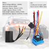 120A Brushless ESC with 3650 2300KV Brushless Motor, Performance RC Motor ESC Kit, Program Card Included for 110: RC Car Like and, view 4