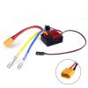 RC ESC Controller For 1/10 1/12 60A 80A Brushed ESC Electronic Speed Controller 2 3S LiPo RC Car Crawler Truck With 3-Slot 550 Motors(80A Brushed ESC) view 2