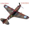1/72 Scale WWII US P-40C Warhawk Fighter Model Alloy Model Diecast Plane Toy for Collection view 4