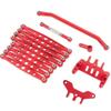 Rc Repairs Parts For MN128 86 G500 1/12 Aluminum Alloy Chassis Rod Fixed For Seat Steering Servo Arm Set Remote Control Car Accessories(Red) view 1