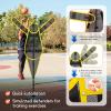Arejonner Adjustable-Arm Basketball Defense Dummy Portable Basketball Training Aid Indoor/Outdoor Shooting, Dribbling, and Defense Training Wall Youth and Adult Universal Training Equipment view 3