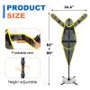 Arejonner Adjustable-Arm Basketball Defense Dummy Portable Basketball Training Aid Indoor/Outdoor Shooting, Dribbling, and Defense Training Wall Youth and Adult Universal Training Equipment view 4