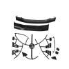 for 1/10 RC Drift Car Rear Drift Road Body Spoiler Wing for Universal Parts RC Accessory view 4