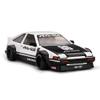 1:64 Diecast Model Car Compatible with Toyota AE86 Sprinter Trueno Kaido Street V1 White Limited Edition by Kaido House x Mini GT KHMG180 view 2