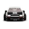 1:64 Diecast Model Car Compatible with Toyota AE86 Sprinter Trueno Kaido Street V1 White Limited Edition by Kaido House x Mini GT KHMG180 view 4