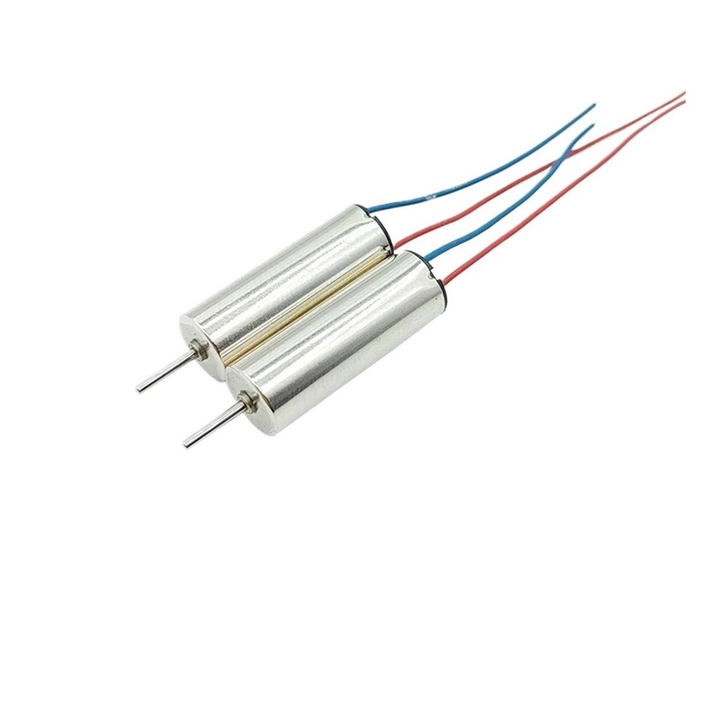 2PCS 0720 7mm*20mm Coreless Electronic Starter DC 3.7V 47000RPM High Speed Small Hollow Cup Engine DIY RC Drone Aircraft Hobby Toy Model