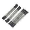 Compatible with Axial for SCX10 90027 D90 D110 CC01 TF2 for MST 8Pcs Metal Link Rod Pull Rod Wheelbase for 1/10 RC Crawler Car RC Car Accessories view 1